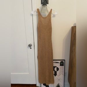 Lovers and Friends Fiona Dresss in Gold, Size Small